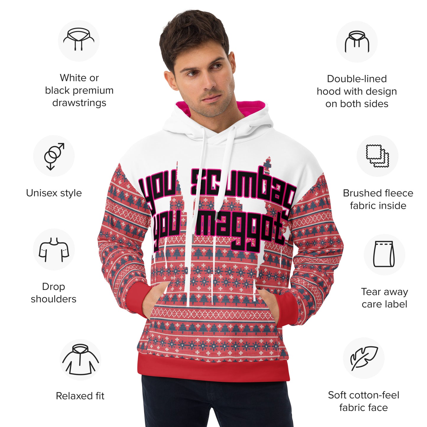UNISEX HOODIE_XMAS TWO
