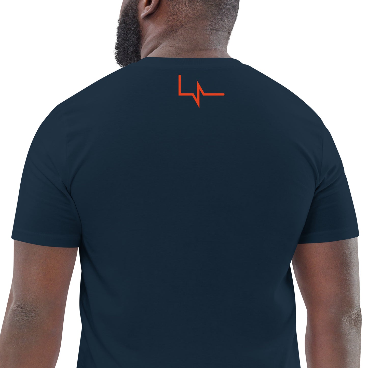 BREAKLINE TEE_ORANGE SQUARE