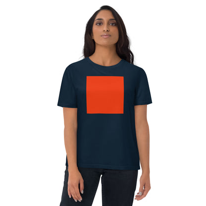 BREAKLINE TEE_ORANGE SQUARE